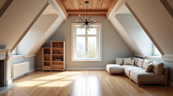 Comment l'aménagement de combles Harnois transforme votre espace de vie