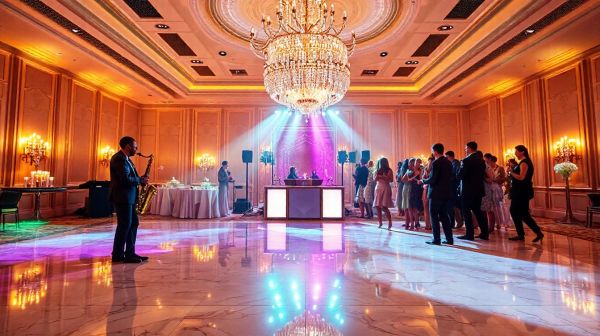 Créez une ambiance mémorable au mariage avec saxophoniste et DJ